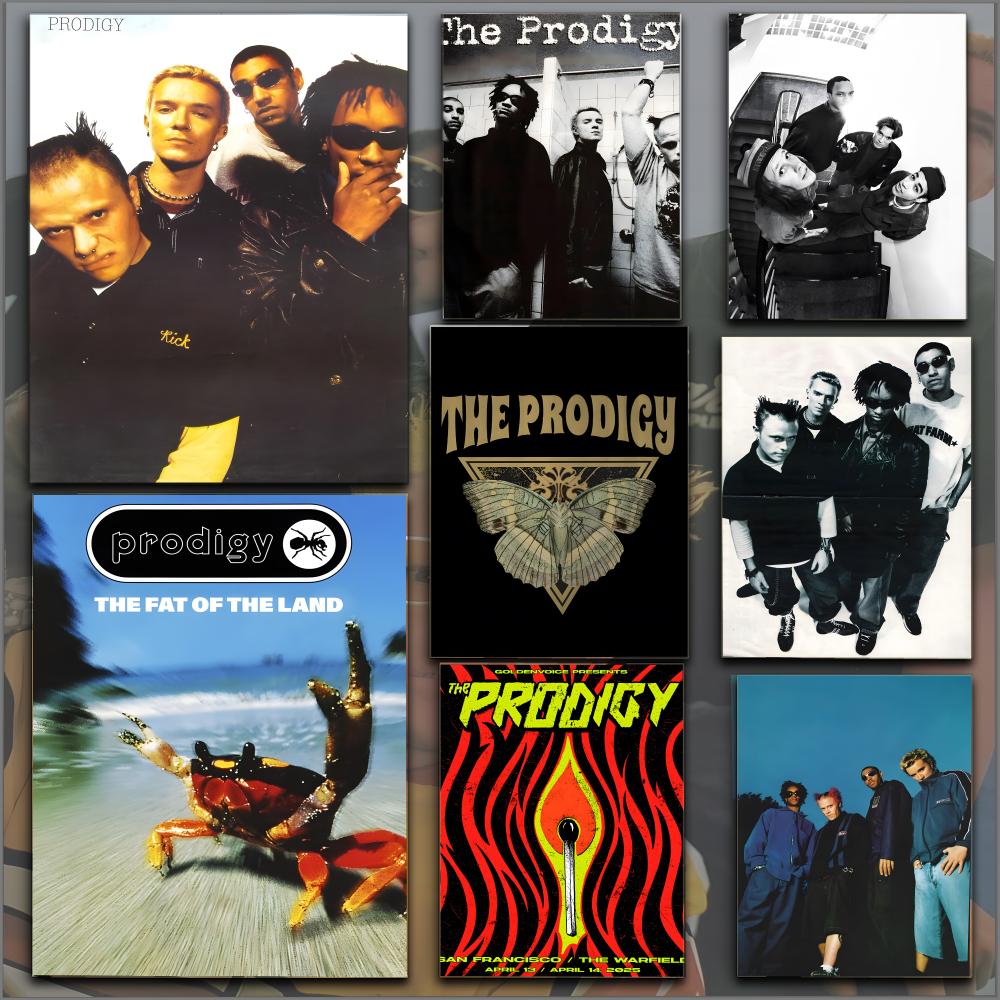 Interior Design Poster - Poster Band Musik The P-Prodigy Cetak