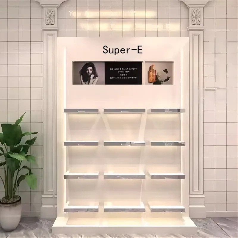 Interior Design Nail Salon - Desain Interior Toko Ritel Showcase Makeup,