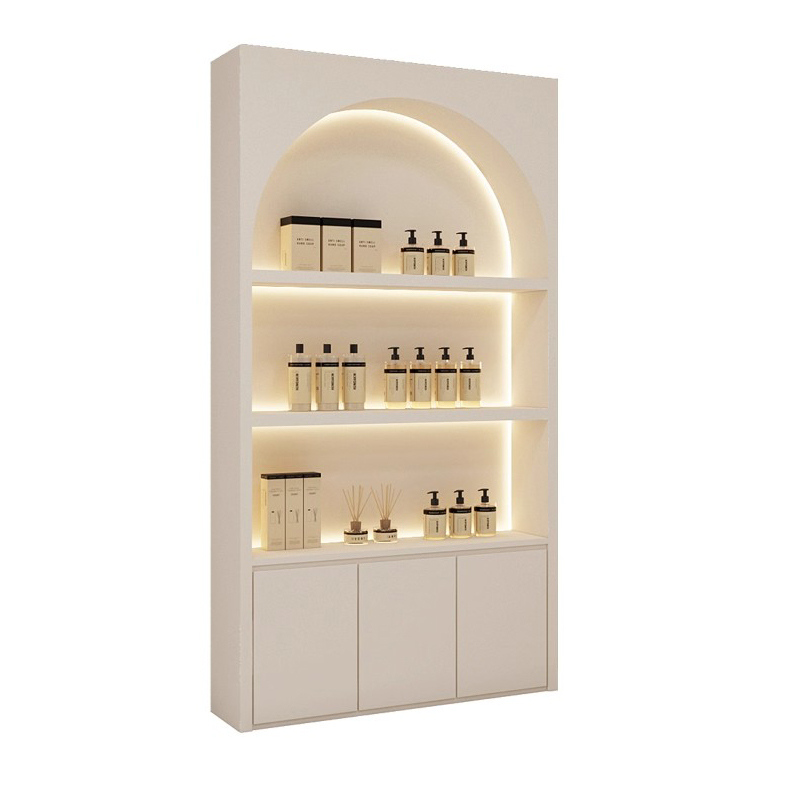Interior Design Nail Salon - Lemari furnitur spa khusus mewah warna