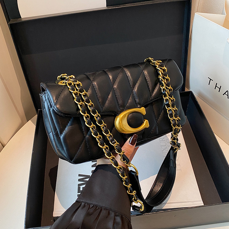 Interior Design Logo - Tas Selempang Kulit Wanita Model Quilted