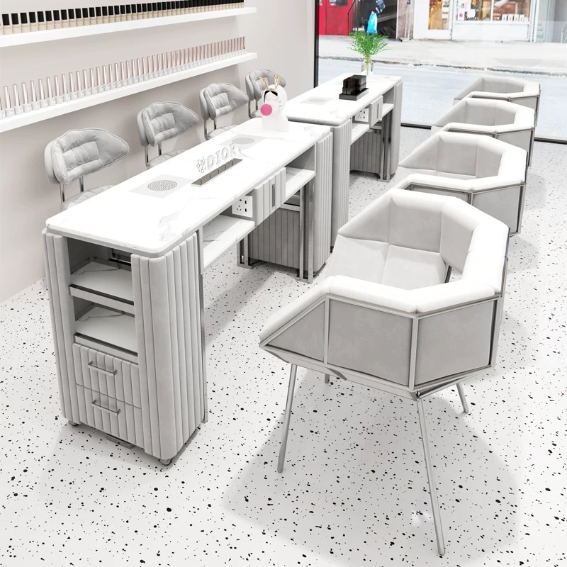 Interior Design Nail Salon - Desain Interior Salon Kecantikan Modern Mewah