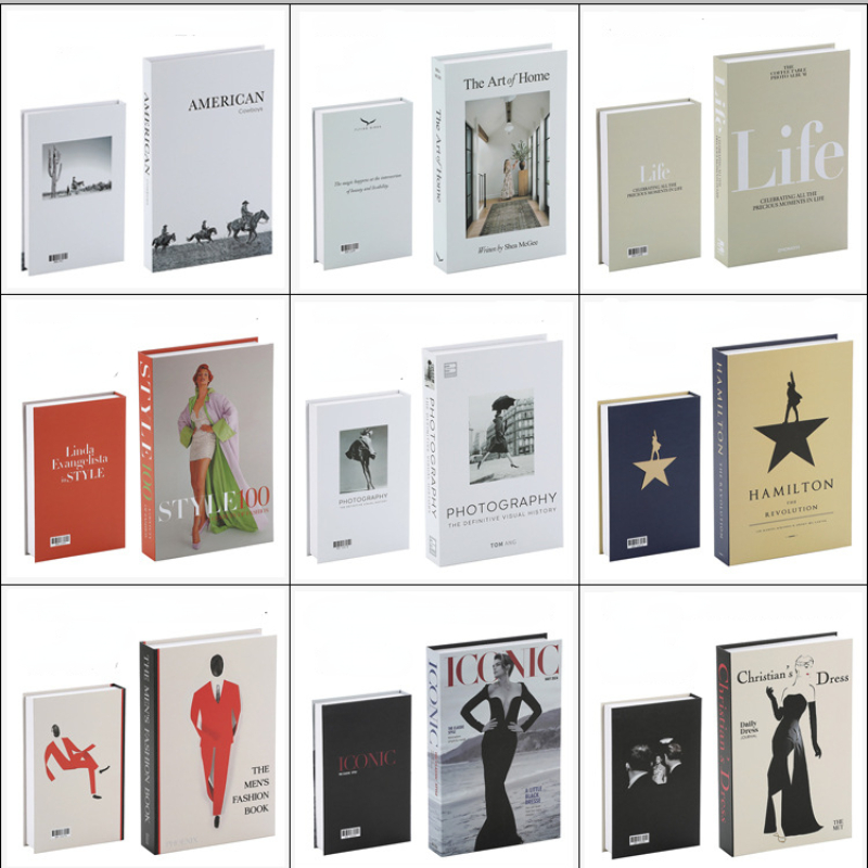 Interior Design Book - Buku palsu mode untuk dekorasi rumah