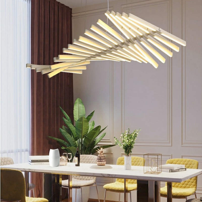 Lampu Gantung Fishbone Nordic  - Interior Design Meeting Room ulasan dan harga