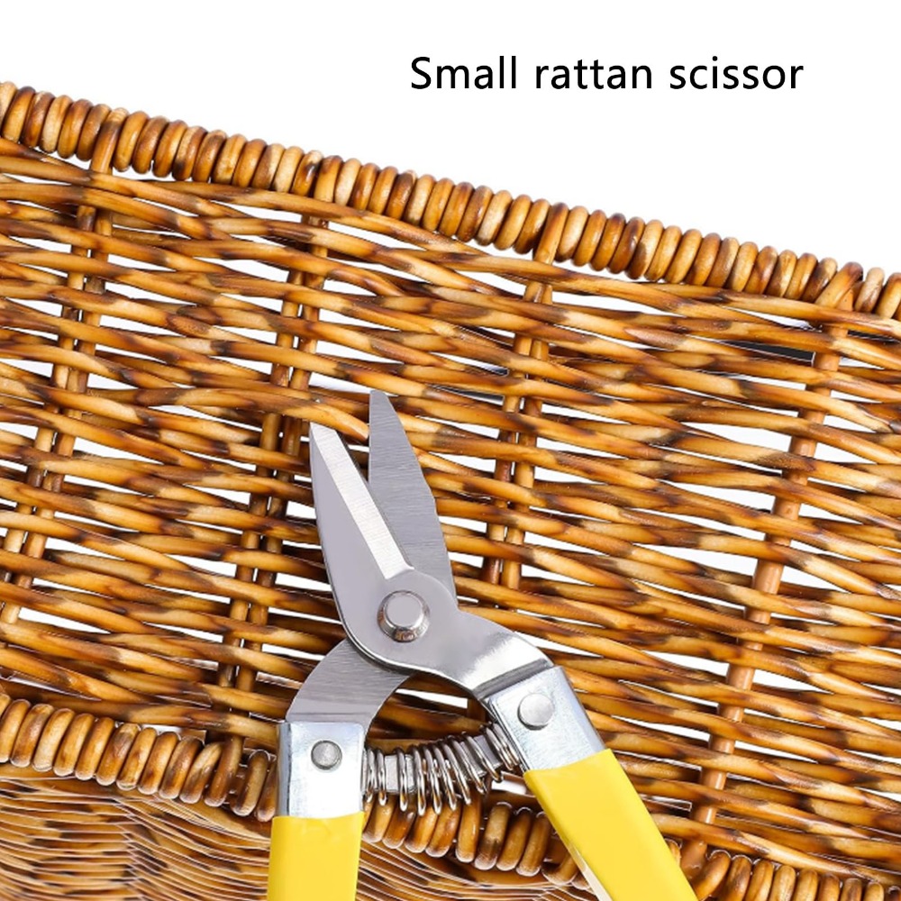 2 Buah Alat Tenun Rotan Baja T - Woven Basket Set ulasan dan harga