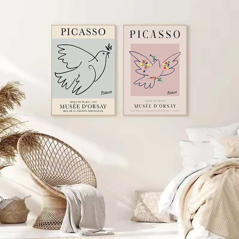 Simbol Perdamaian Merpati Pica - Interior Design Poster ulasan dan harga