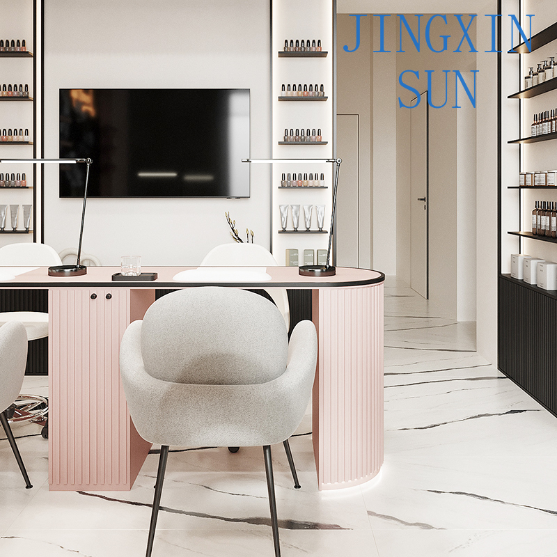 Desain Interior 3D Salon Kecan - Interior Design Nail Salon ulasan dan harga