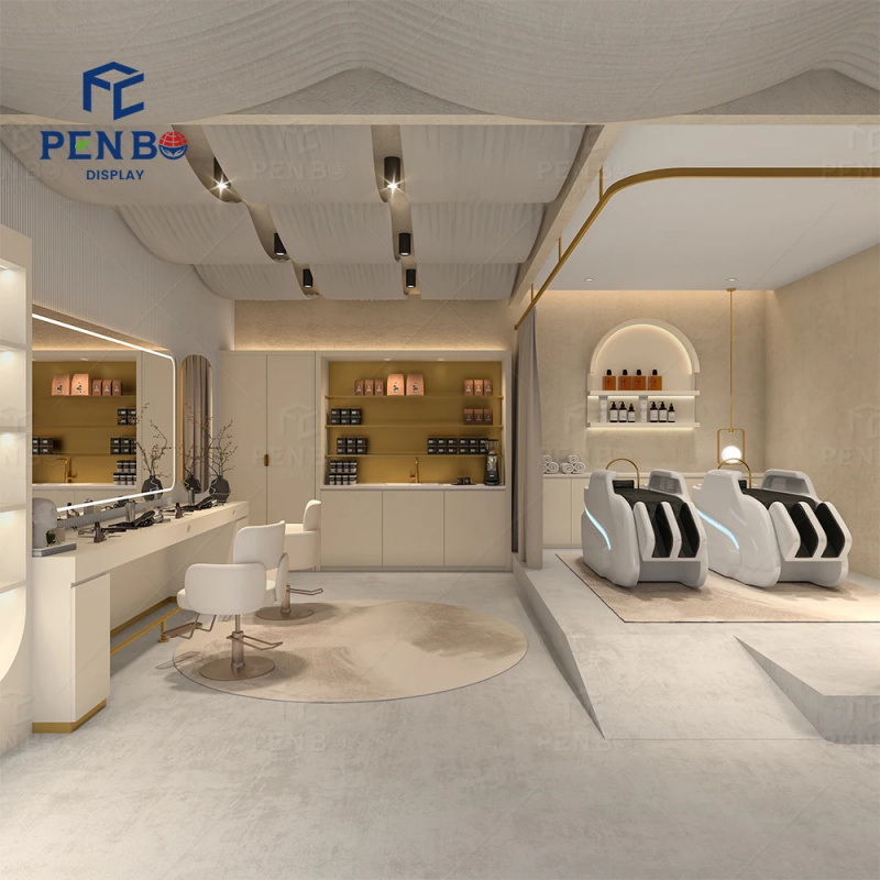 Dekorasi Salon Kecantikan Mewa - Interior Design Nail Salon ulasan dan harga