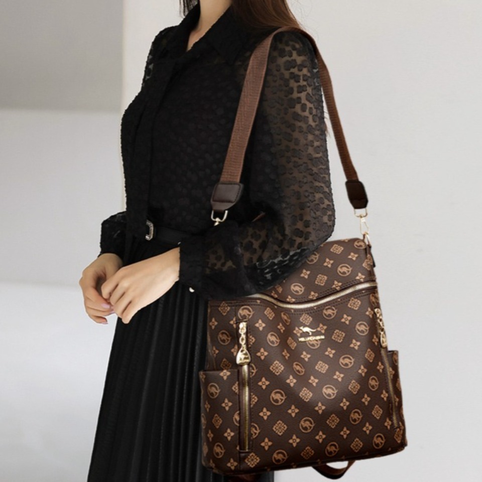Tas Ransel Kulit Lembut Wanita - Interior Design Logo ulasan dan harga