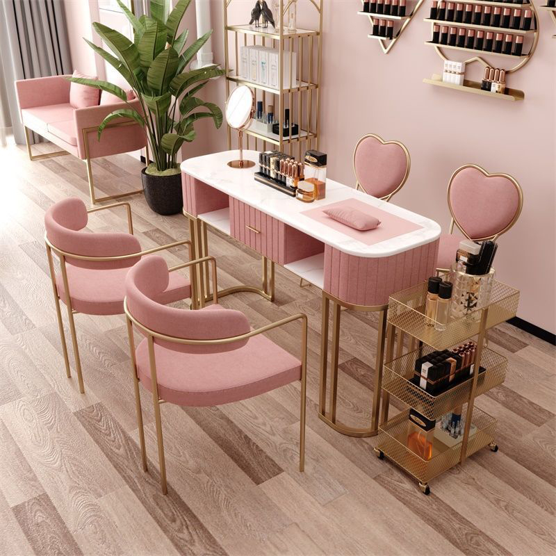 Meja Manikur Salon Teknisi Des - Interior Design Nail Salon ulasan dan harga
