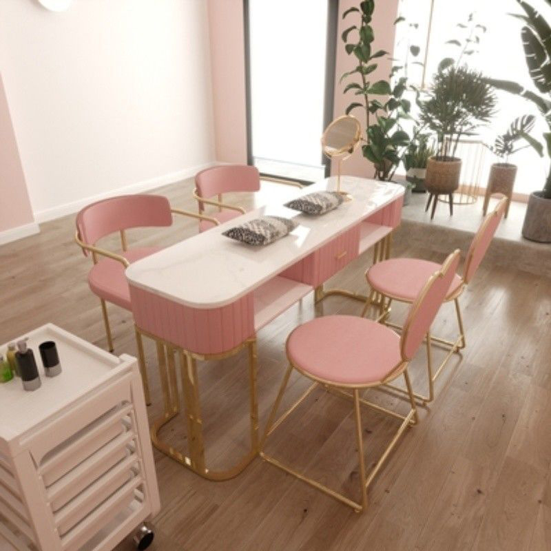 Meja Manikur Salon Teknisi Des - Interior Design Nail Salon ulasan dan harga
