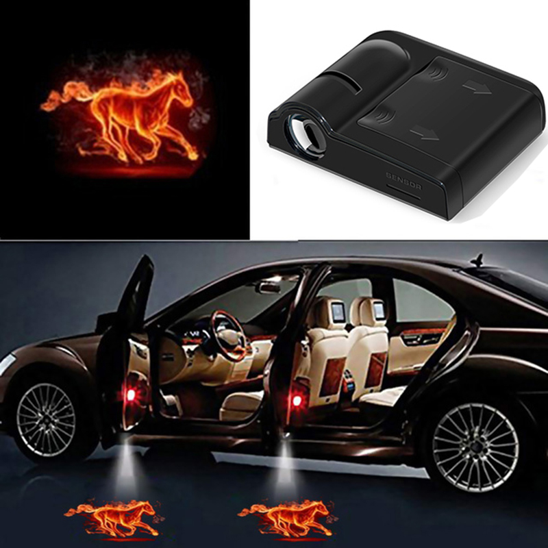 1 Buah Lampu Logo Pintu Mobil  - Interior Design Logo ulasan dan harga