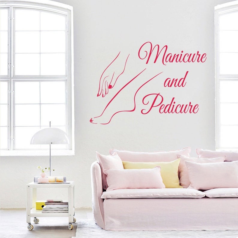 Salon Kecantikan Manikur Pedik - Interior Design Nail Salon ulasan dan harga