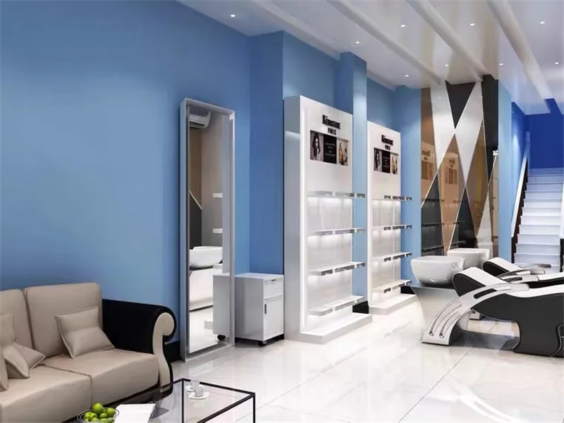 Rak Pajangan Toko Ritel Rias W - Interior Design Nail Salon ulasan dan harga