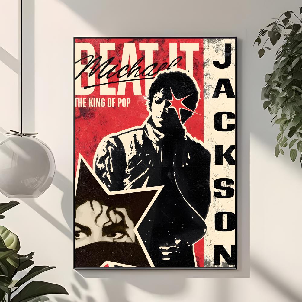 Poster Penari Pop M-Michael Ja - Interior Design Poster ulasan dan harga