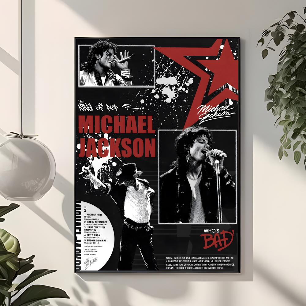 Poster Penari Pop M-Michael Ja - Interior Design Poster ulasan dan harga