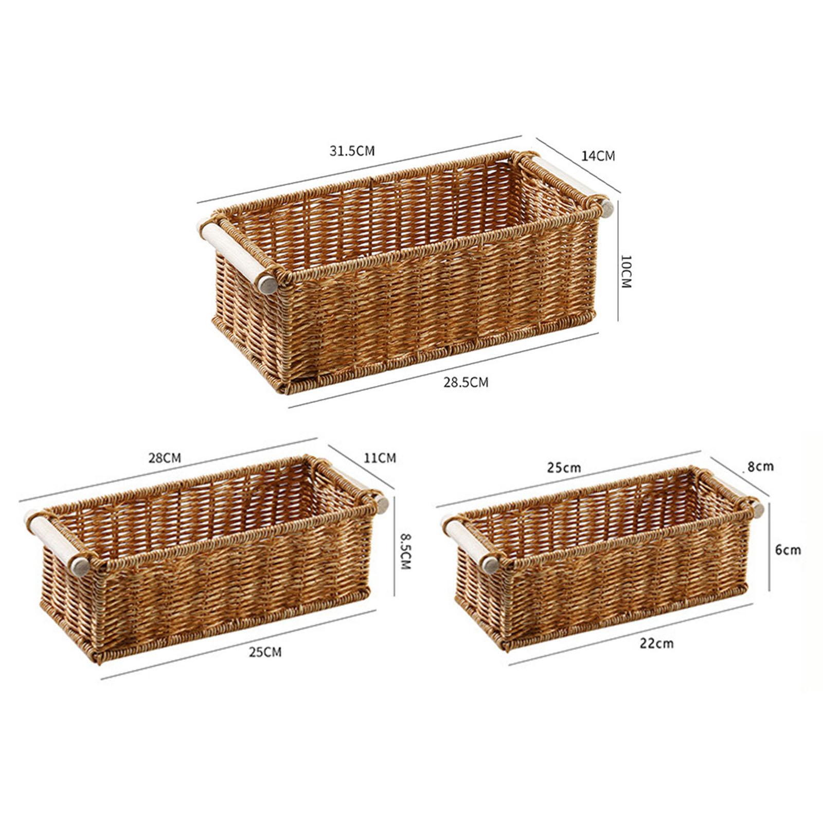 Keranjang Penyimpanan Rotan Im - Woven Basket Set ulasan dan harga