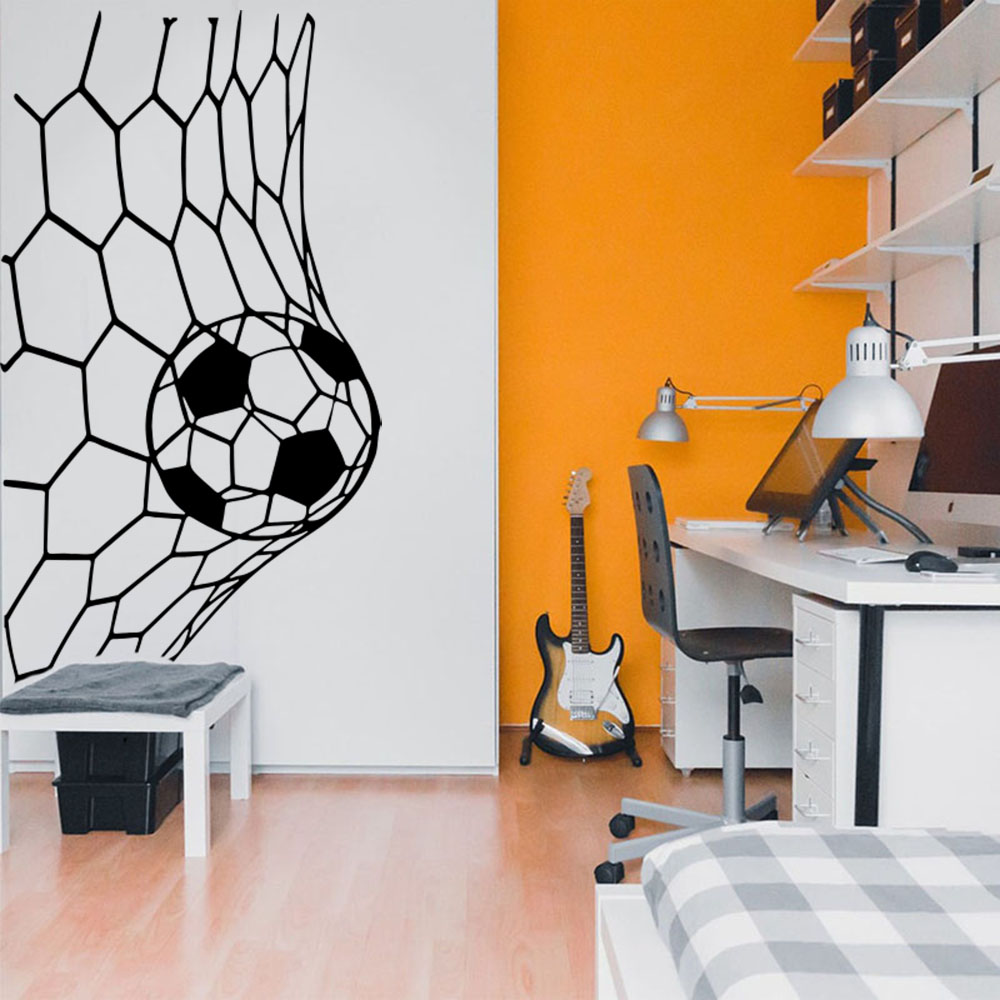 Large Soceer Goal Net Wall Sti - Interior Design Magazine ulasan dan harga