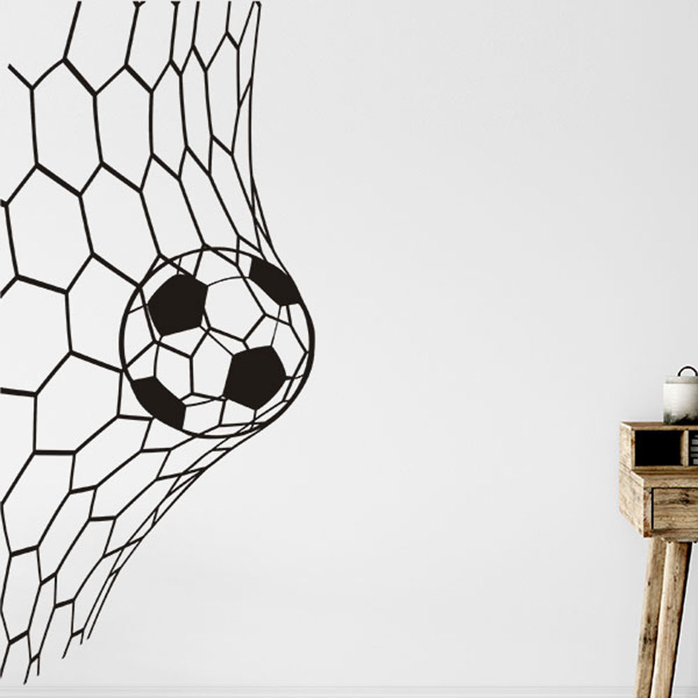Large Soceer Goal Net Wall Sti - Interior Design Magazine ulasan dan harga