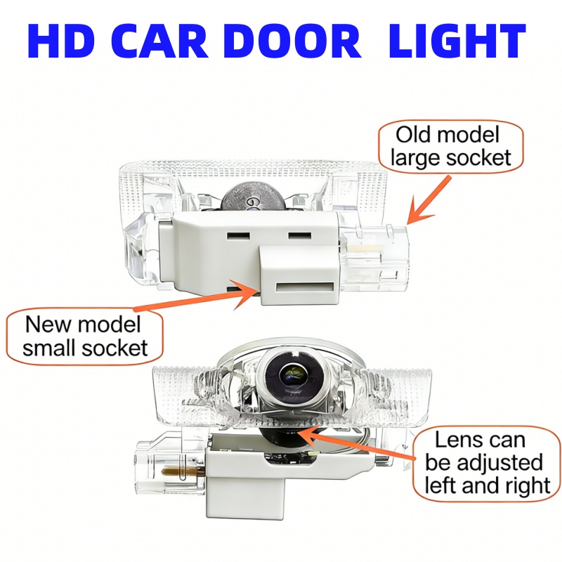2Pcs Lampu Proyektor LED HD un - Interior Design Logo ulasan dan harga