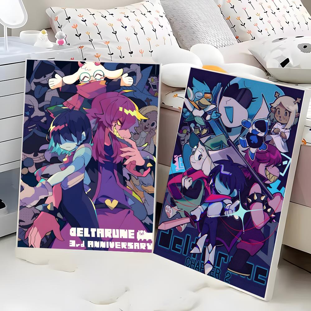 Video Game D-deltarune Lukisan - Interior Design Poster ulasan dan harga