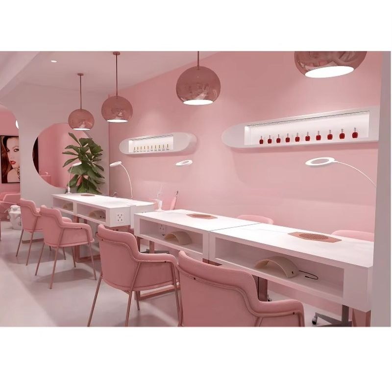 Furnitur Komersial Modern Khus - Interior Design Nail Salon ulasan dan harga