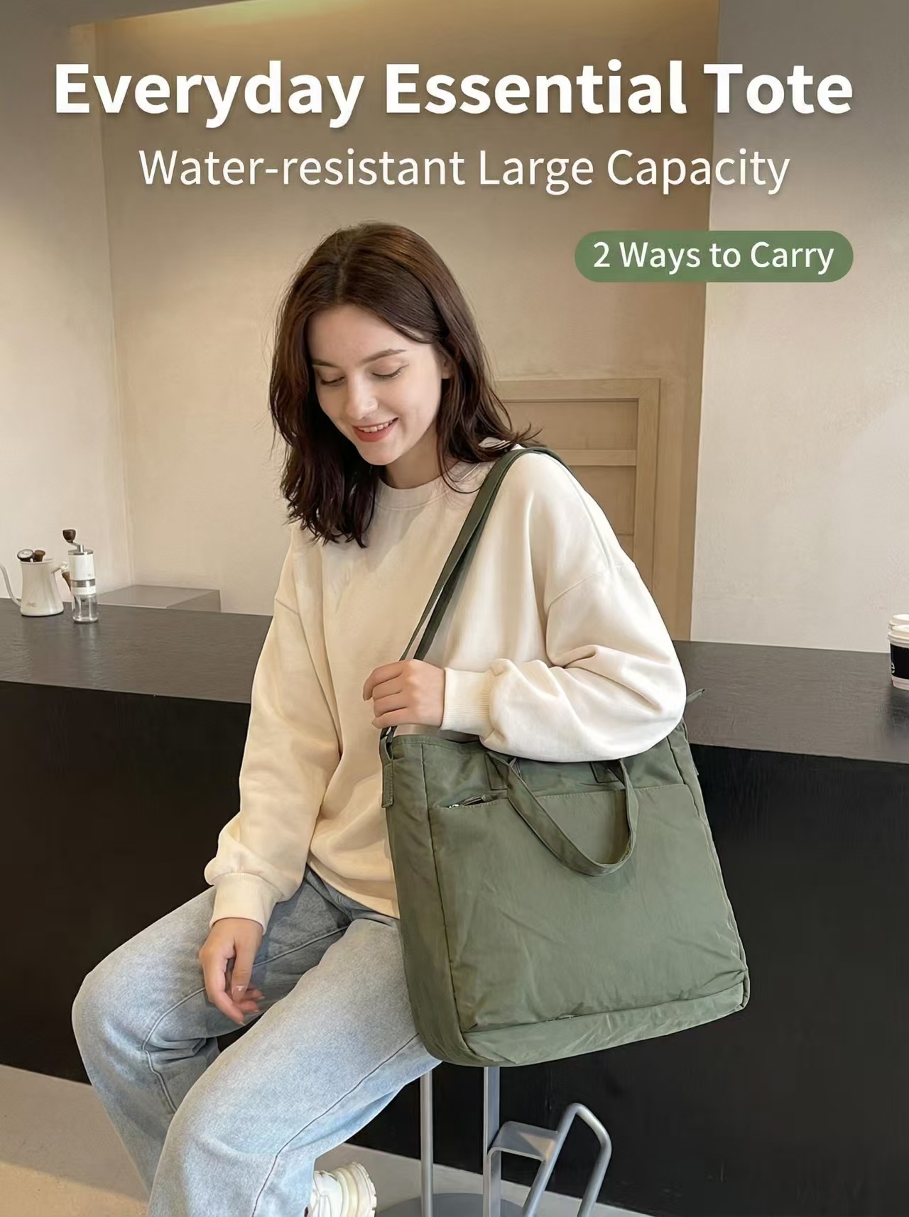 Tas Jinjing Nilon Sederhana na - Interior Design Book ulasan dan harga