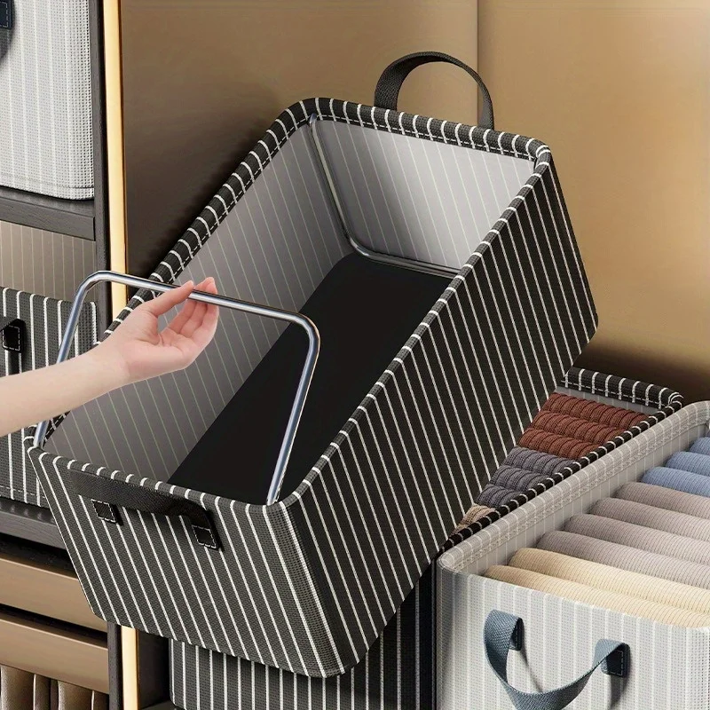 Kotak Penyimpanan Pakaian Kain - Woven Basket Set ulasan dan harga