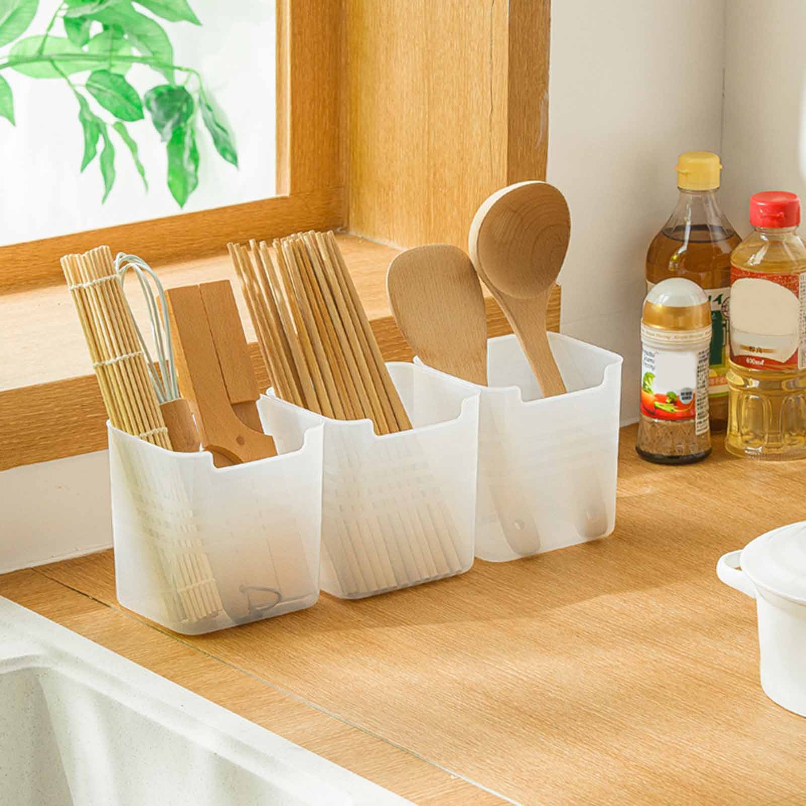 3 Buah Keranjang Penyimpanan D - Woven Basket Set ulasan dan harga