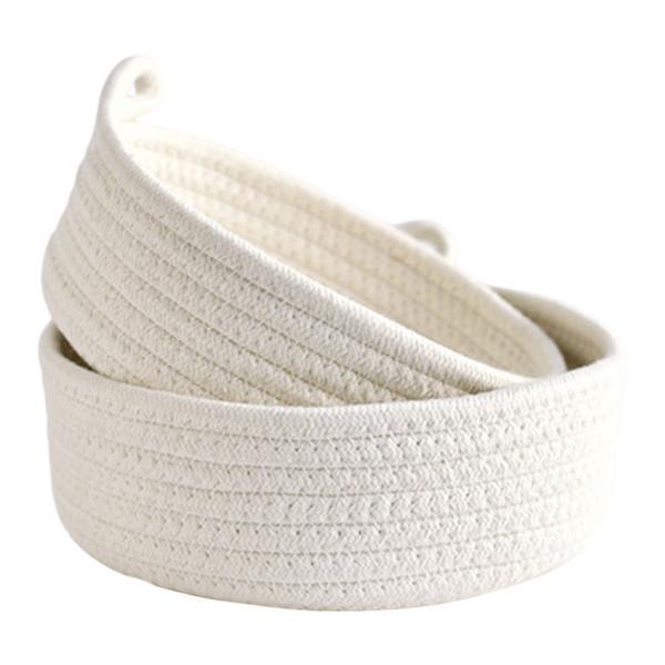 Keranjang Anyaman Kecil Bulat  - Woven Basket Set ulasan dan harga