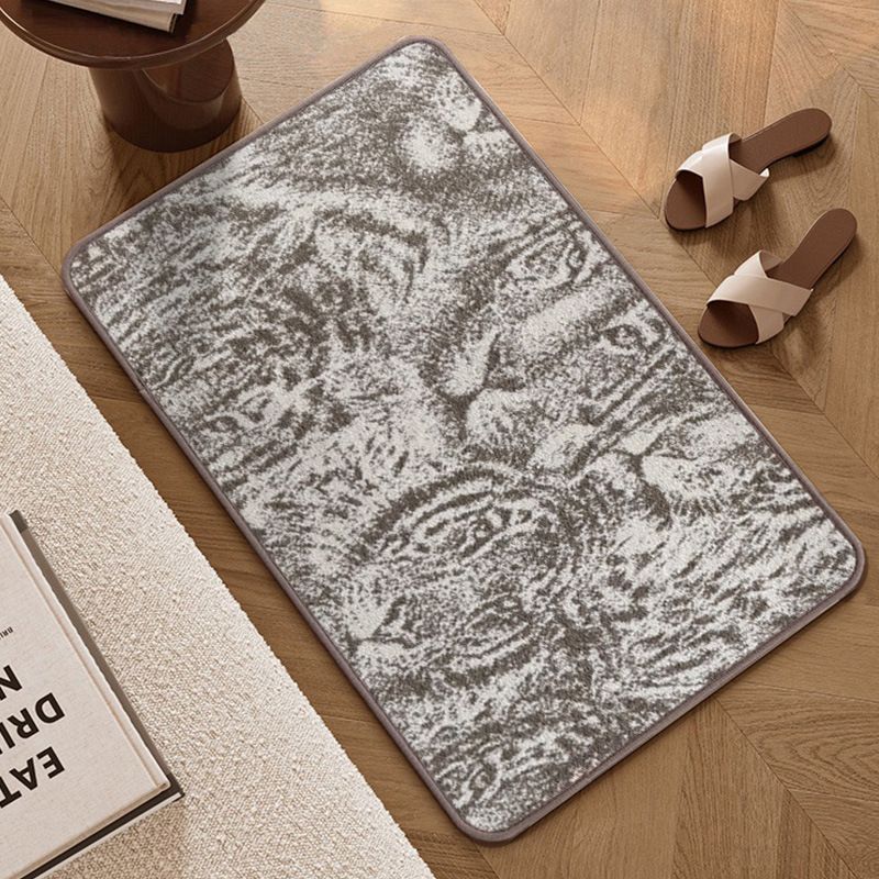 VIKAMA Keset Lantai Motif Mode - Printed Rug Abstract ulasan dan harga