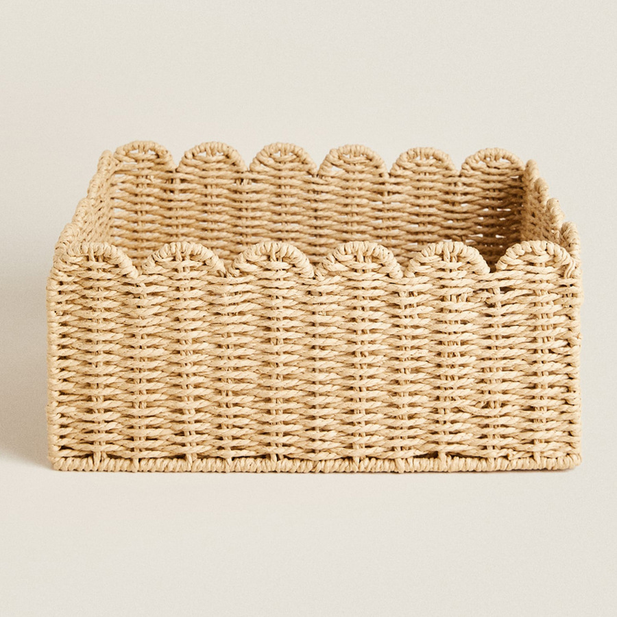 Keranjang Penyimpanan Anyaman  - Woven Basket Set ulasan dan harga