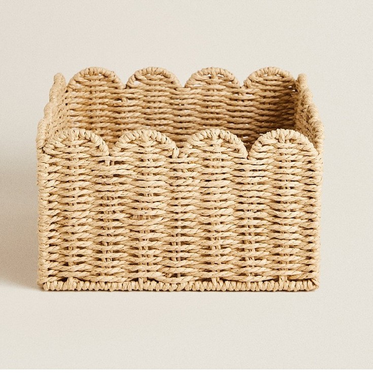 Keranjang Penyimpanan Anyaman  - Woven Basket Set ulasan dan harga