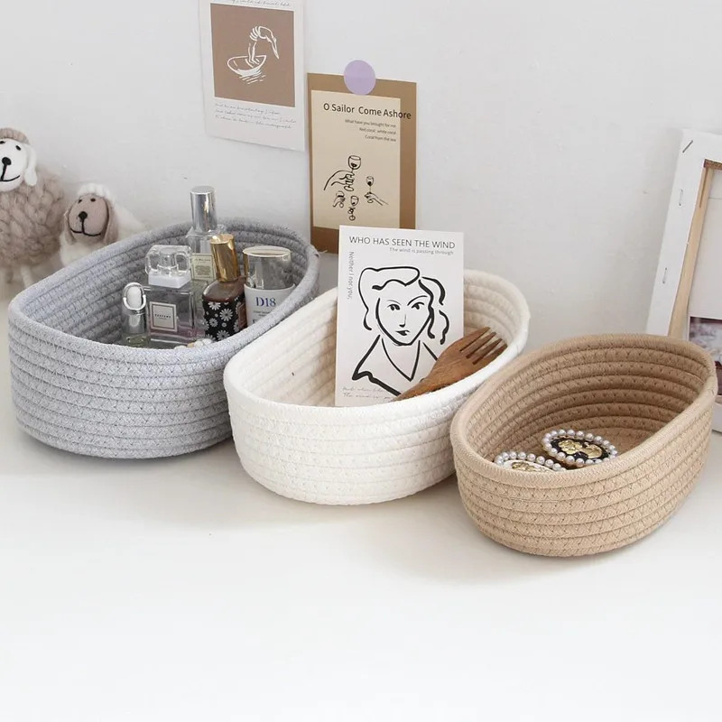 Keranjang Penyimpanan Anyaman  - Woven Basket Set ulasan dan harga