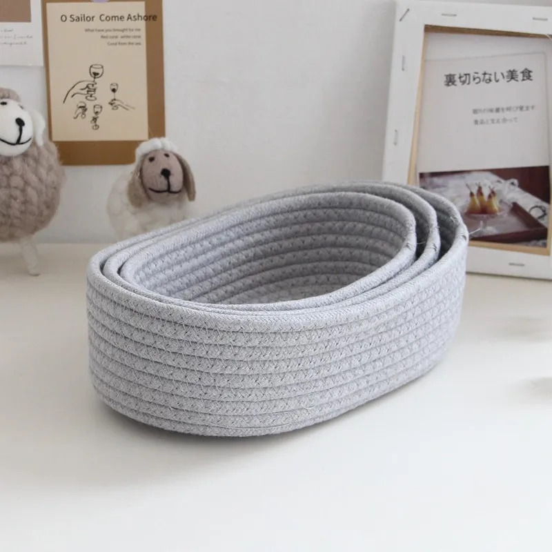 Keranjang Penyimpanan Anyaman  - Woven Basket Set ulasan dan harga