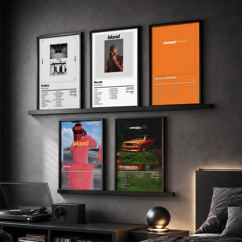 F-Frank Ocean Rapper Lukisan M - Interior Design Poster ulasan dan harga