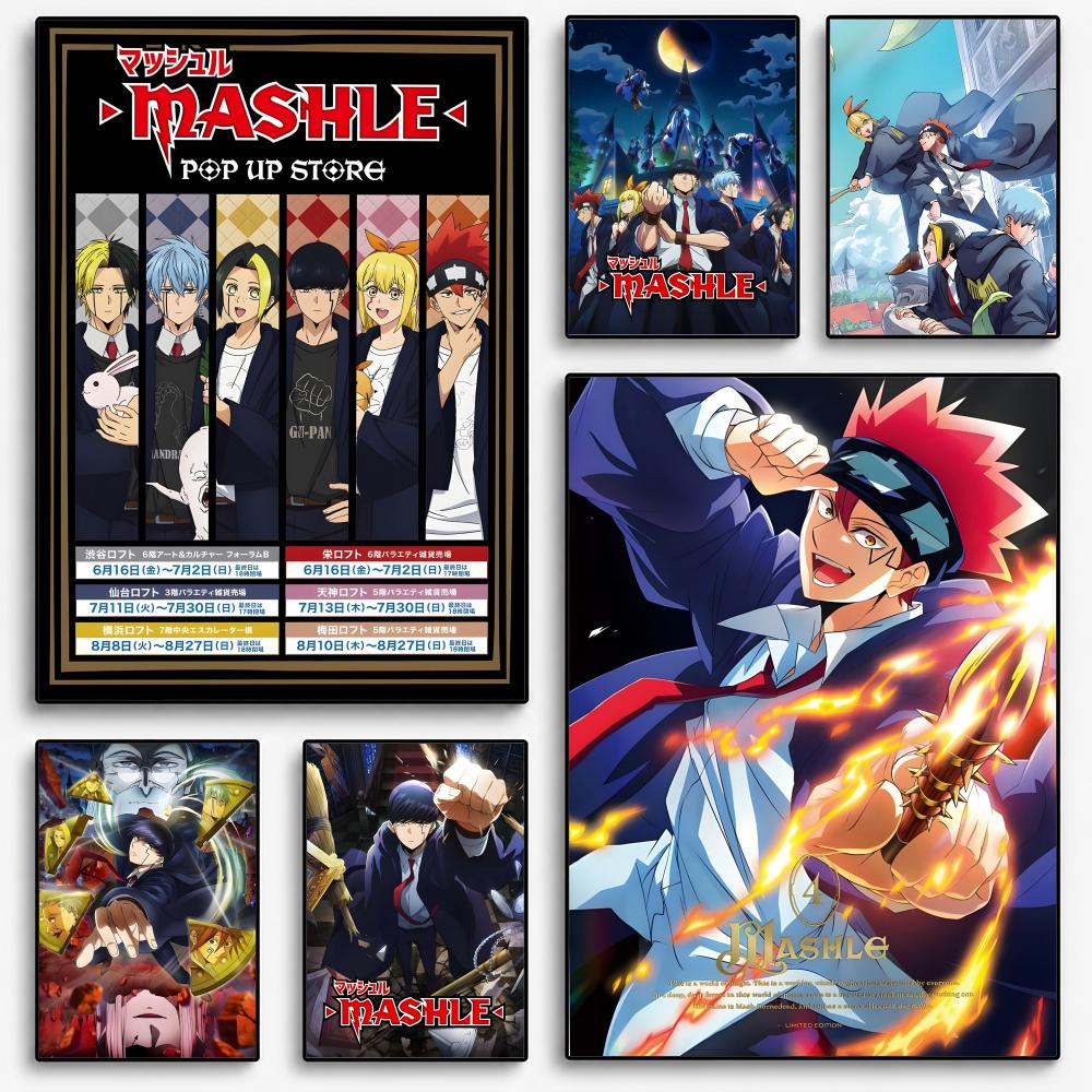 Poster Anime Mashle Magic and  - Interior Design Poster ulasan dan harga