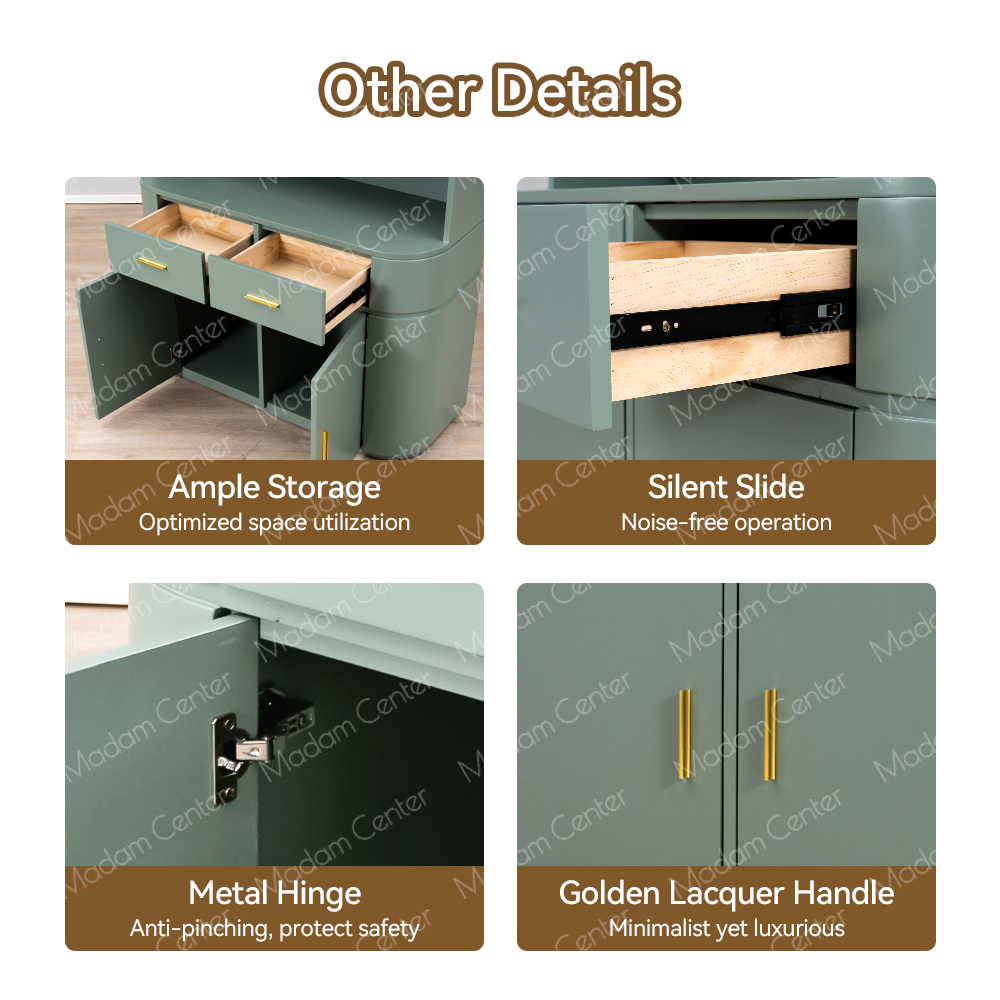 Lemari Pajangan Salon Modern G - Interior Design Nail Salon ulasan dan harga
