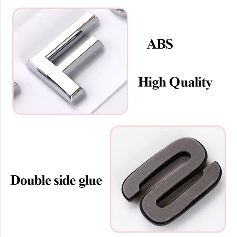 Stiker Emblem Logo 3D TFSI 30  - Interior Design Logo ulasan dan harga