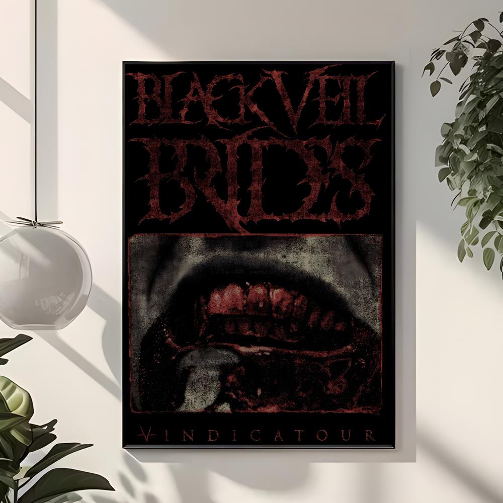 Poster band rock B-Black Veil  - Interior Design Poster ulasan dan harga
