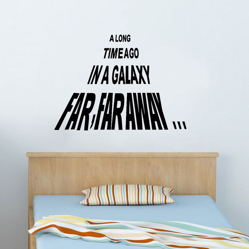 Stiker Dinding Space Wars A LO - Interior Design Magazine ulasan dan harga