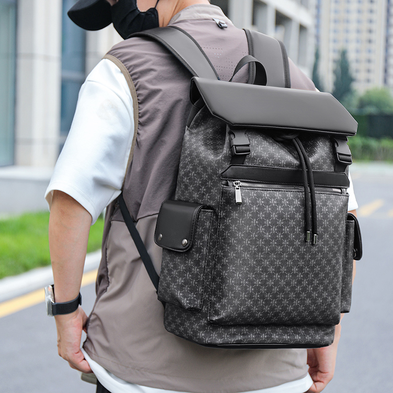 Tas Ransel Kulit Cetak Desaine - Interior Design Journal ulasan dan harga